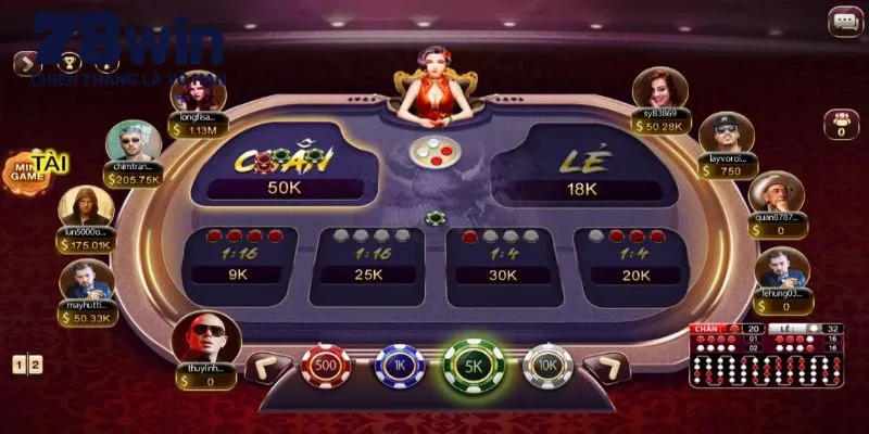 Điểm ấn tượng của dòng game xóc đĩa tứ linh